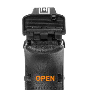 PLAQUE DE PROTECTION DE LA CULASSE GLOCK AVEC RACKER / GLOCK RACKING 75714