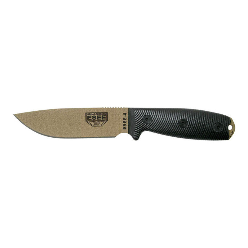 COUTEAU ESEE 4 DARK EARTH NOIR
