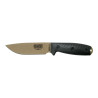 COUTEAU ESEE 4 DARK EARTH NOIR
