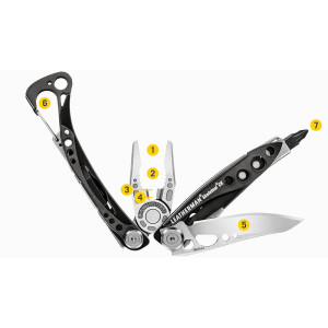 PINCE LEATHERMAN SKELETOOL CX NOCTURNAL