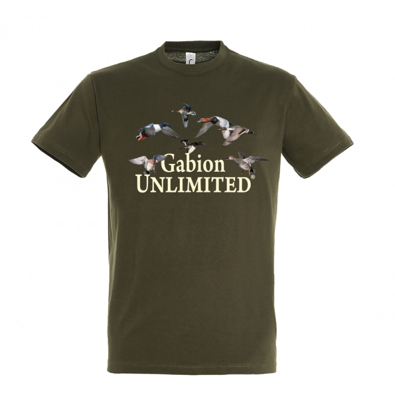 T-SHIRT GABION UNLIMITED POSE CANARD