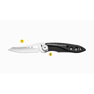 COUTEAU LEATHERMAN SKELETOOL KB ONYX