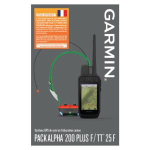 PACK COLLIER GPS GARMIN ALPHA 200 PLUS F / TT25RF
