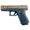 PISTOLET GLOCK ZAFFIRI CUSTOM 19 GEN4 ZPS.2 MIDNIGHT BRONZE CAL.9X19