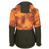 VESTE PINEWOOD FURUDAL TRACKING ORANGE CAMO FEMME