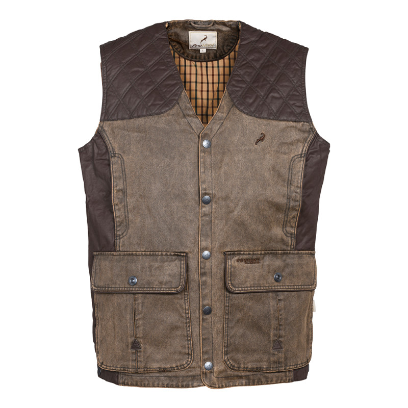 GILET PROHUNT FOX EVO ORIGINAL MARRON IBEX
