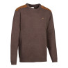 PULL POHUNT FOX COL ROND MARRON