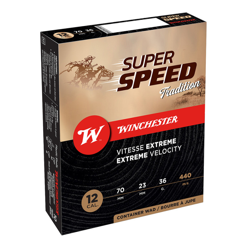 CARTOUCHES WINCHESTER SUPER SPEED TRADITION GEN3
