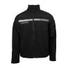 VESTE SOFTSHELL SÉCURITÉE PRIVÉE AVEC BANDES HV GK SAFETEK