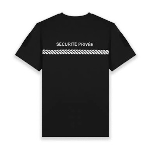 T-SHIRT SÉCURITÉ PRIVÉE GK SAFETEK NOIR
