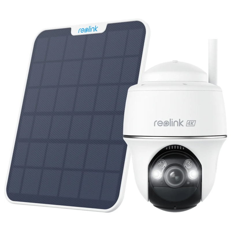 CAMÉRA EXTÉRIEURE REOLINK B440 4K ULTRA HD WI-FI + PANNEAU SOLAIRE