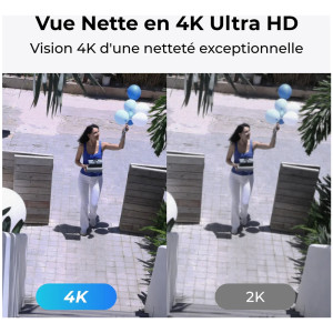 CAMÉRA EXTÉRIEURE REOLINK B440 4K ULTRA HD WI-FI + PANNEAU SOLAIRE