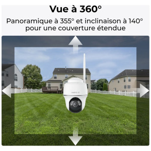 CAMÉRA EXTÉRIEURE REOLINK B440 4K ULTRA HD WI-FI + PANNEAU SOLAIRE