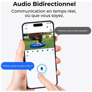 CAMÉRA EXTÉRIEURE REOLINK B440 4K ULTRA HD WI-FI + PANNEAU SOLAIRE