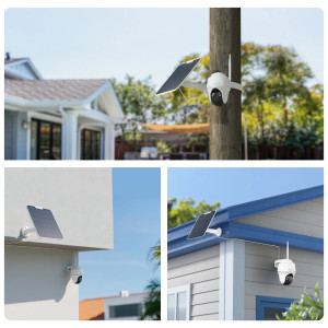 CAMÉRA EXTÉRIEURE REOLINK B440 4K ULTRA HD WI-FI + PANNEAU SOLAIRE