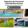 CAMÉRA EXTÉRIEURE REOLINK B320 WI-FI + PANNEAU SOLAIRE