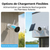 CAMÉRA EXTÉRIEURE REOLINK B320 WI-FI + PANNEAU SOLAIRE