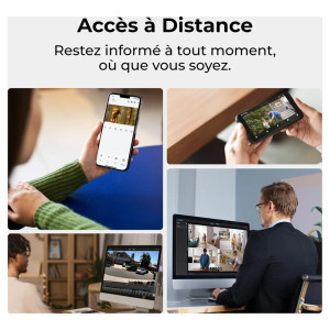 CAMÉRA EXTÉRIEURE REOLINK B320 WI-FI + PANNEAU SOLAIRE