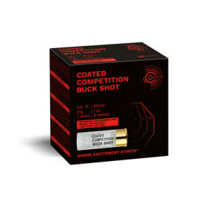 Cartouches geco coated competition buck shot