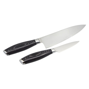 Couteau hakami ajisai set 2 pieces pakka