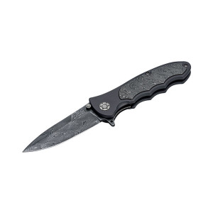 Couteau böker leopard damascus iii collection