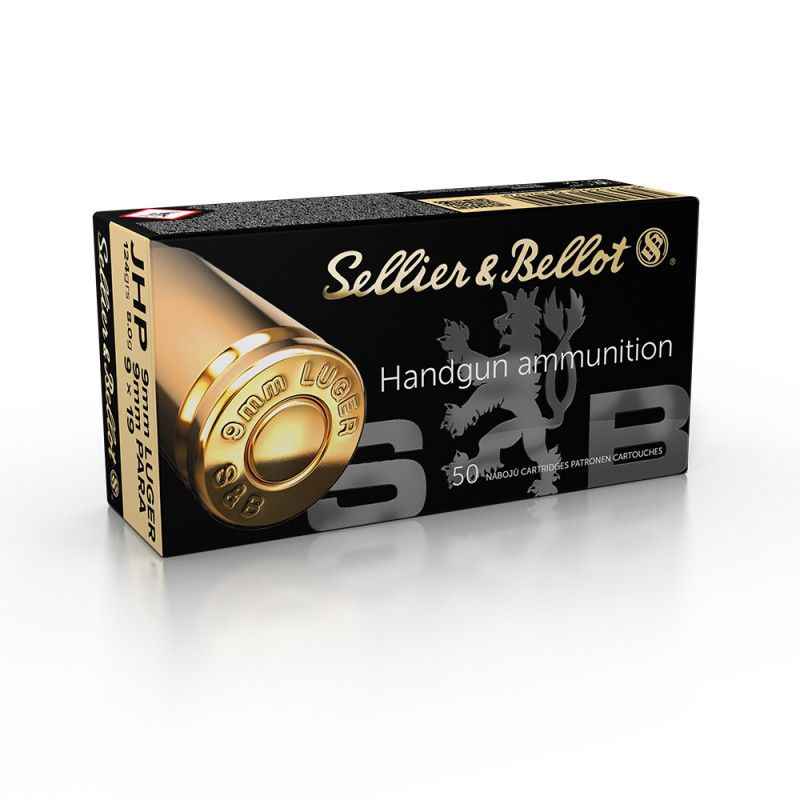 Munitions sellier & bellot 9x19 (9 para) subsonique