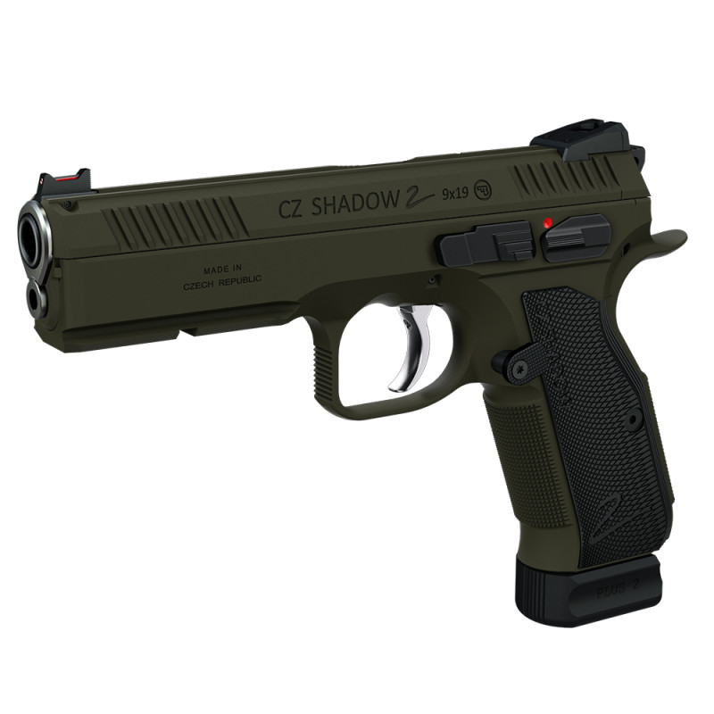 Pistolet custom cz shadow 2 cerakote magpul o.d.green 9x19