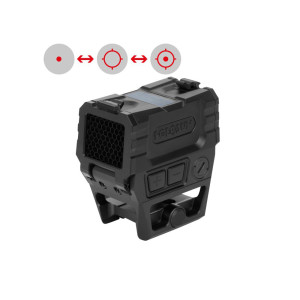 Viseur holosun aems-pro-x2-rd rouge