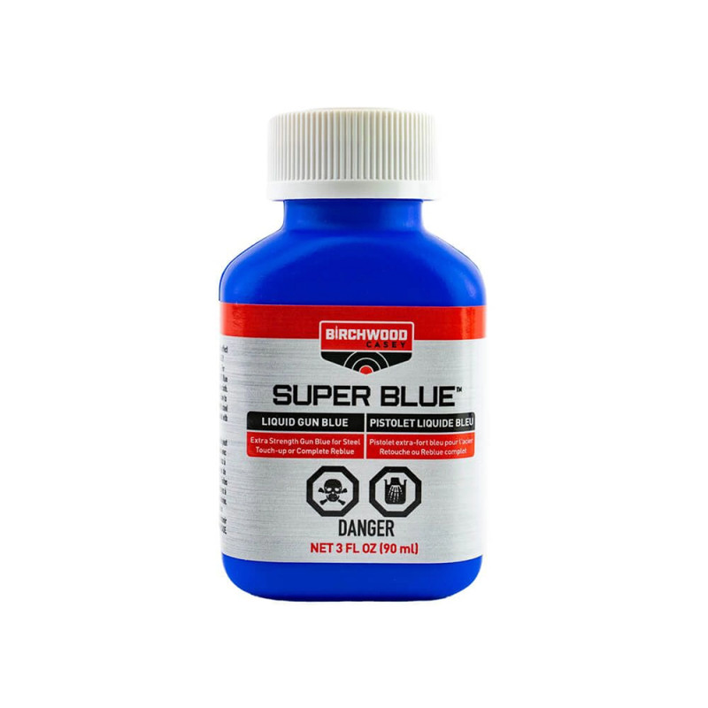 Bleu de mâchage birchwood casey super blue bluing 90ml