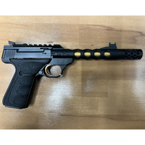 Pistolet browning buck mark black gold vision hex ufx 22lr