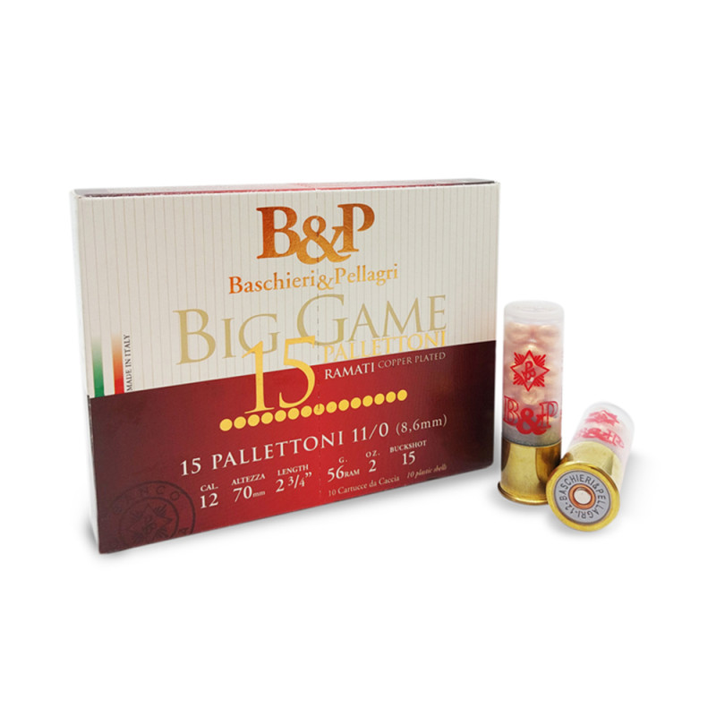 Chevrotines baschieri&pellagri big game pallettoni 15 grains