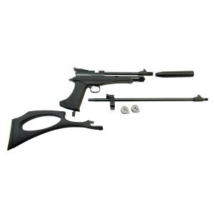 Pistolet CO2 Snowpeak CP2 Noir 4,5 mm – Kit 2-en-1