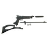 Pistolet CO2 Snowpeak CP2 Noir 4,5 mm – Kit 2-en-1