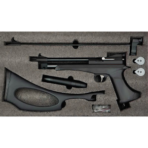 Pistolet CO2 Snowpeak CP2 Noir 4,5 mm – Kit 2-en-1