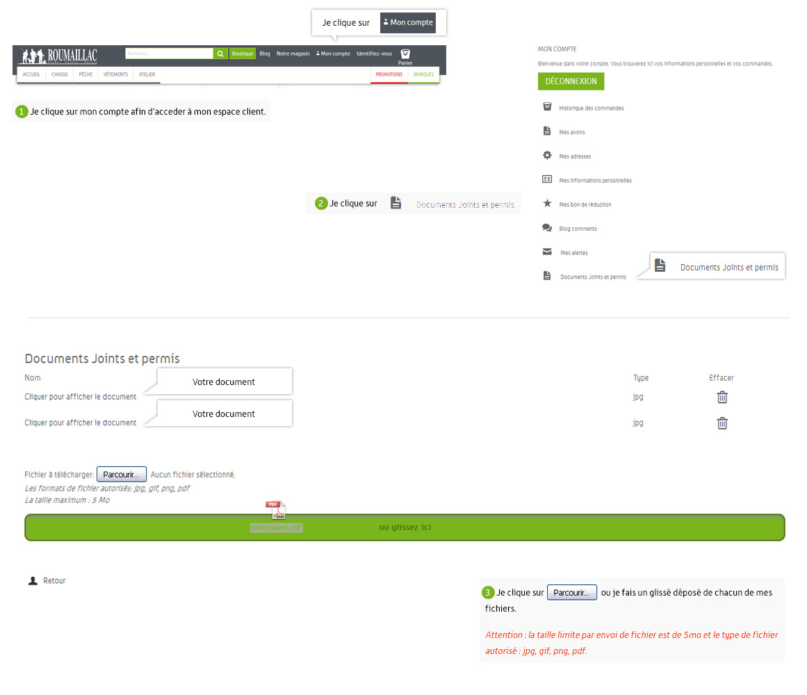 mon permis + validation